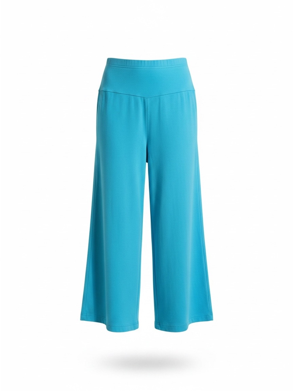 Vintage Molto Fino By Nannell Women’s Wide-Leg blue Pants Elastic waist Band M